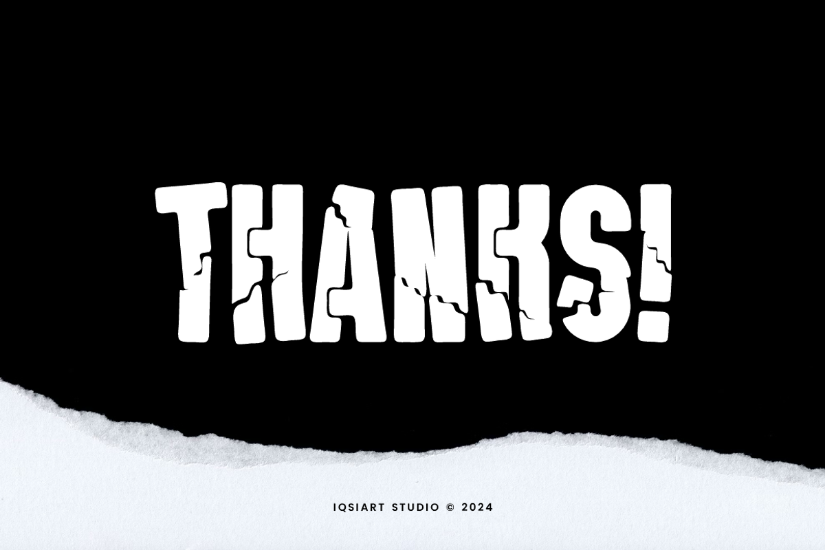 Grunge Vrolesan - Typeface Font, a Sans Serif Font by Iqsiart Studio (Photo 4 of 6)