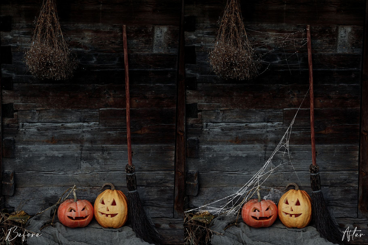 Spiderweb Photoshop Overlays, an Object Graphic by Prestige Photography (Photo 7 of 14)