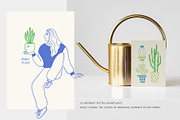 Plant Lady - aesthetic line art, a Person Illustration by Annakniaz (Thumbnail 3 of 17)