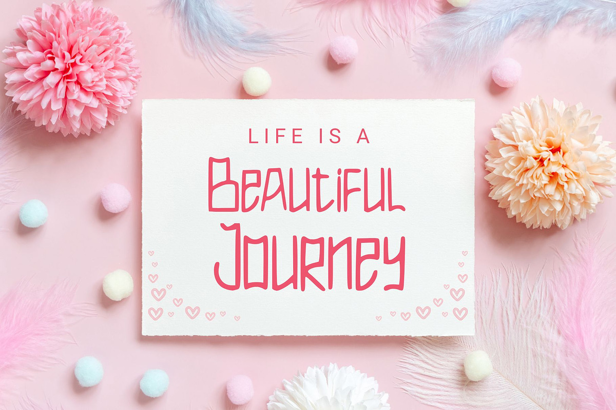 Vila Love - Display Font, a Handwritten Font by alifryanzulfikar (Photo 3 of 8)