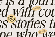 Magice Berries A New Modern Serif, a Serif Font by AmorfaType (Thumbnail 3 of 10)