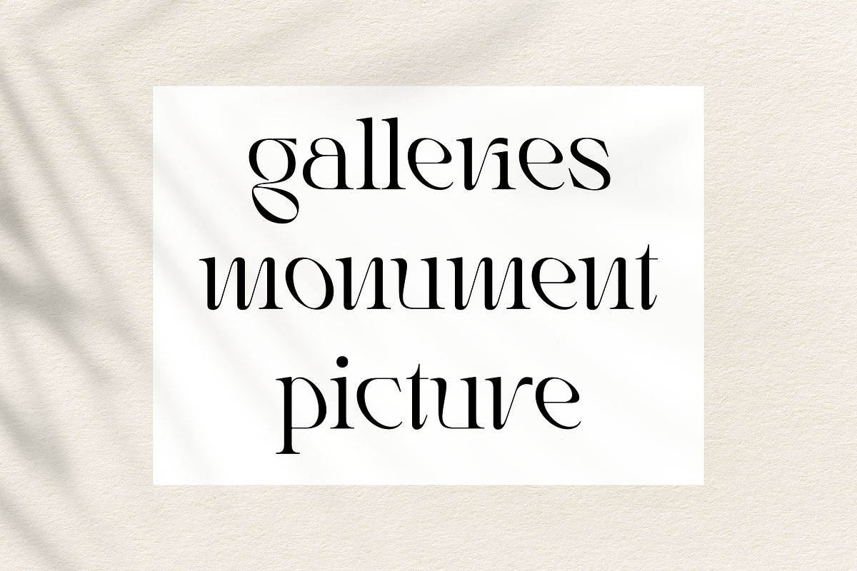 Rogain - Modern Serif, a Serif Font by LoneArmy (Photo 8 of 12)
