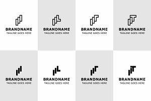 Letters III IIL IIR IIT Stair Logo, a Branding & Logo Template by Pray Art Design Studio