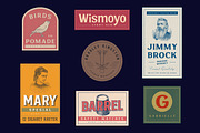 Beclave - Vintage Typeface, a Serif Font by Konstantine Studio (Thumbnail 3 of 7)