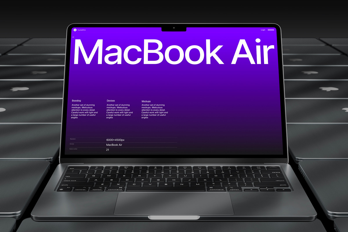 L-Mockups: MacBook Air, a Mac Mockup by ls.graphics (Photo 4 of 10)