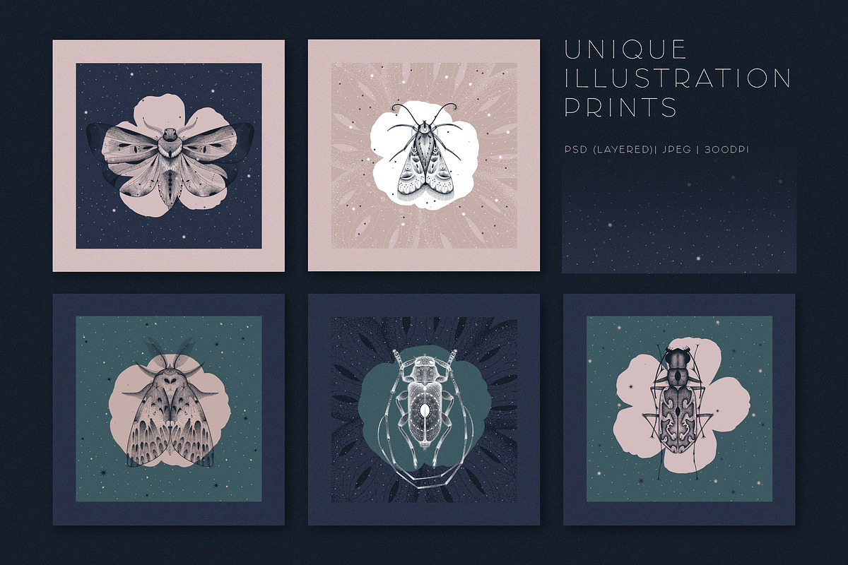 CELESTIAL PATTERN COLLECTION, a Pattern Graphic by LazuInna Shop (Photo 10 of 12)