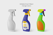 Spray Bottle Mockup Set, a Household Mockup by Country4k (Thumbnail 2 of 4)
