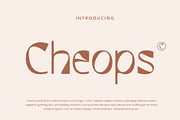 Cheops, a Sans Serif Font by Damelev (Thumbnail 1 of 11)
