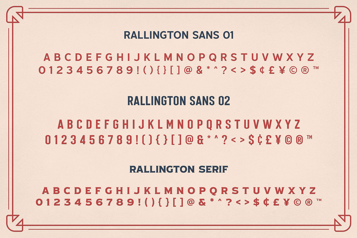 Rallington - Font Collection, a Script Font by iqbal habibi (Photo 10 of 11)