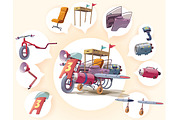Strange Vehicle, a Transportation Illustration by LEKS illustrations (Thumbnail 2 of 2)