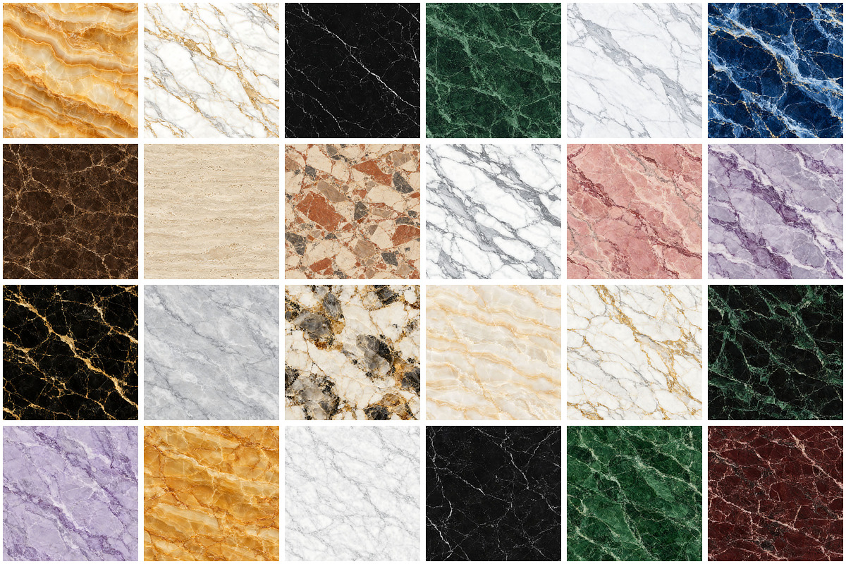 Marble Texture Pattern, a Pattern Graphic by Forhadx5 (Photo 3 of 12)