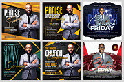 New-200 Church Flyers Bundle, a Flyer Template by AfzaalGraphics (Thumbnail 14 of 41)