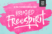 Freespirit Brush Fonts, a Font by Nicky Laatz (Thumbnail 1 of 14)