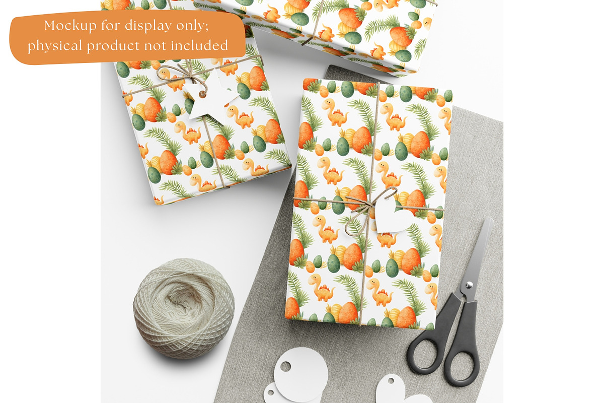 Cute Dinosaur Clipart + Patterns, an Animal Illustration by Nicole Branger Art (Photo 27 of 27)