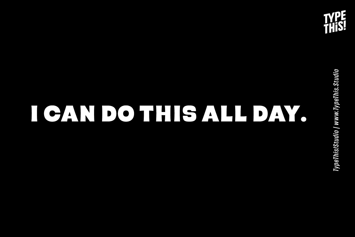 Captoon - Just A Font From Brooklyn, a Font by TypeThis!Studio (Photo 4 of 9)