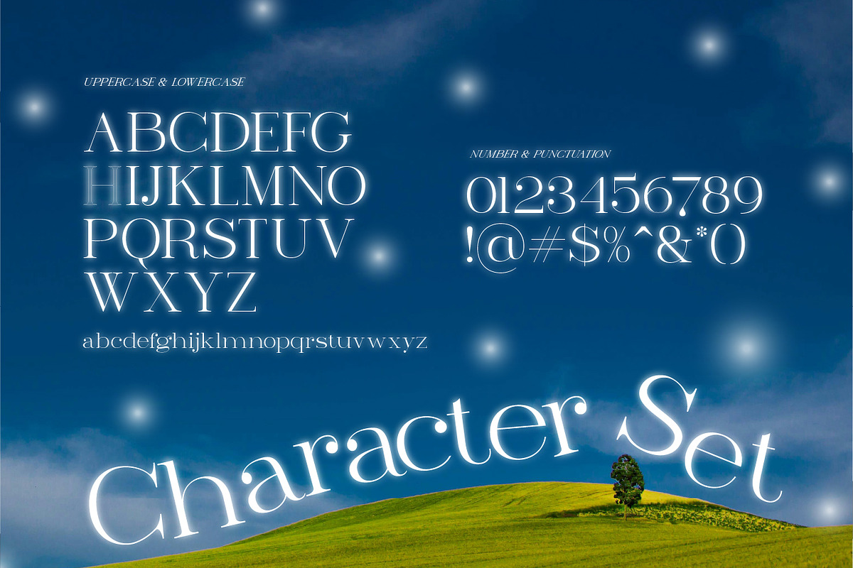 Jina Glow Serif Font, a Serif Font by Vadovastd (Photo 2 of 7)
