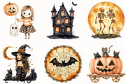 Vintage Halloween Décor Clipart, an Illustration by OK Design (Thumbnail 5 of 5)
