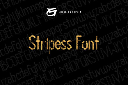 Stripess Font