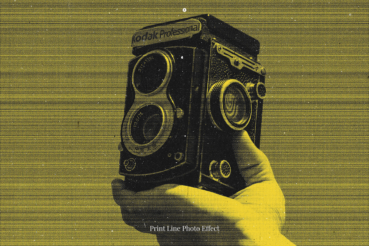 Print Line Photo Effect, a Layer Style Add-On by Freezerondigital (Photo 16 of 17)