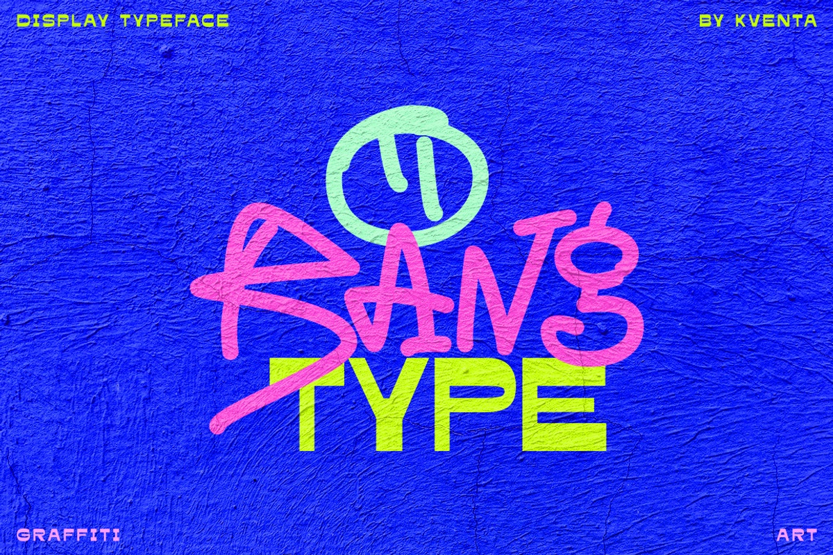 O Bang - Urban graffiti font, a Handwritten Font by Type Tale (Photo 1 of 12)