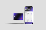 Iphone And Credit Card Mockup, a Product Mockup by scribrostudio (Thumbnail 4 of 11)