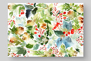 4-in-1 Watercolor Christmas Set, a Card Template by Karma (Thumbnail 21 of 34)
