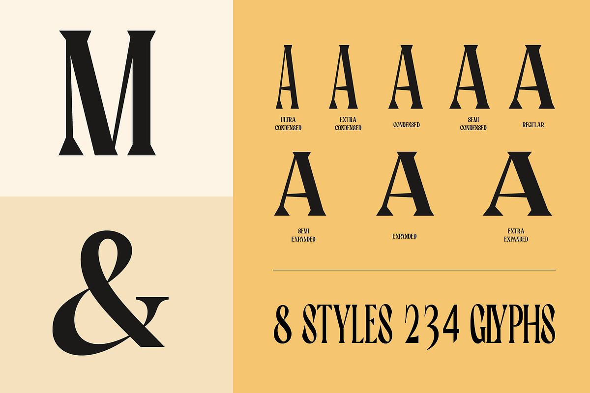 Classic Retro Font Bundle - 80% OFF, a Serif Font by Craft Supply Co. (Photo 7 of 22)