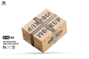 Corrugate Cardboard Shipping Box set