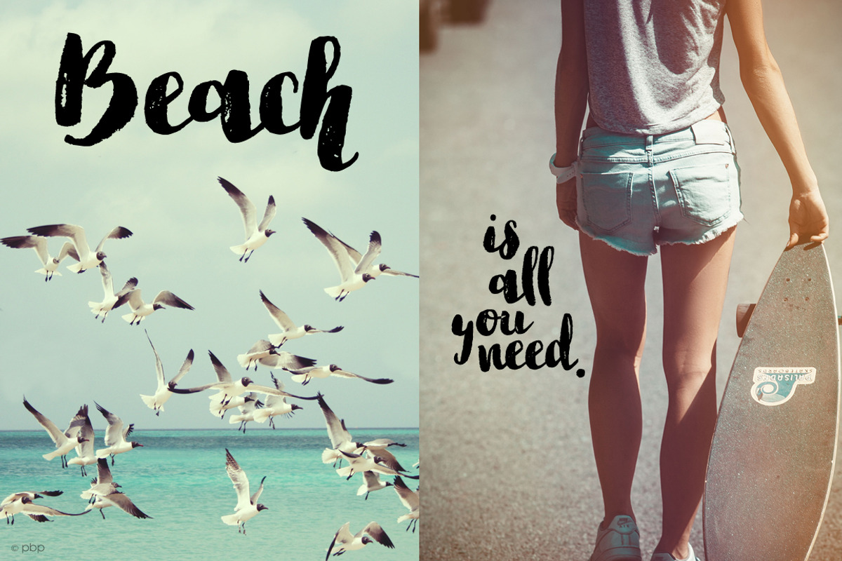 Brush Font Glamorous preview 5
