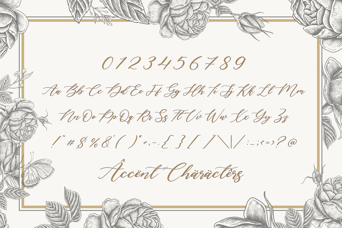 Lavineta Eisley - Calligraphy Font, a Script Font by Balpirick Studio (Photo 6 of 7)