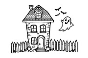 Halloween Coloring Book Bundle, an Illustration by Designs_River (Thumbnail 24 of 26)
