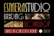 Decola Art Deco Typeface, a Serif Font by alit design (Thumbnail 6 of 15)