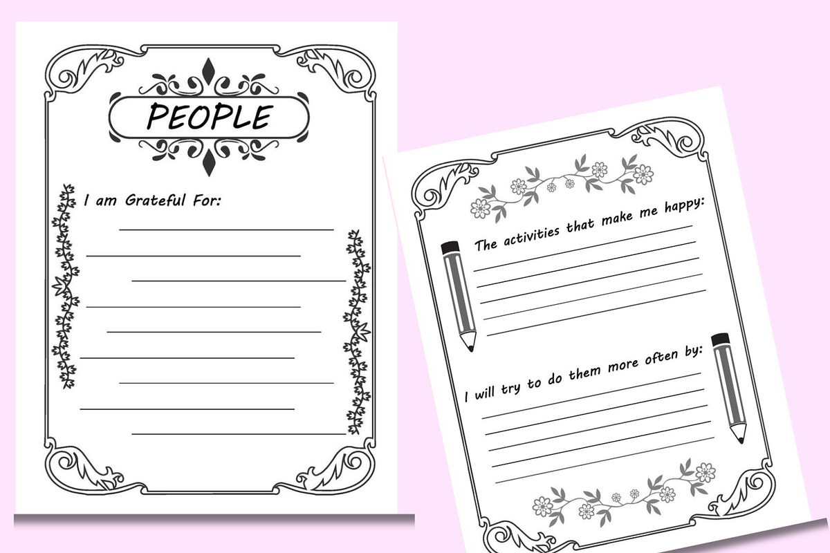 Gratitude Journal for Women, a Work Illustration by Sourcedigi (Photo 2 of 3)