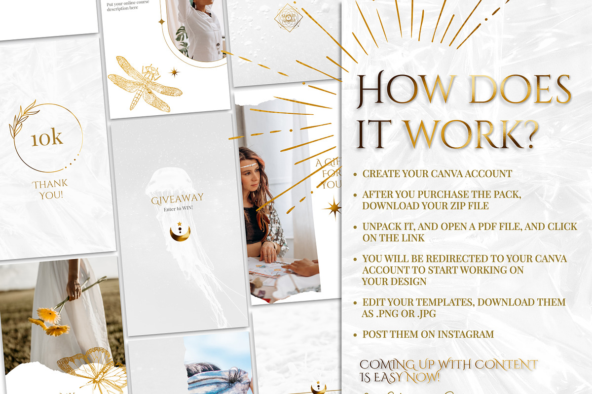 Spiritual Instagram Stories | Reiki, a Social Media Template by Under My Cozy Roof (Photo 10 of 11)