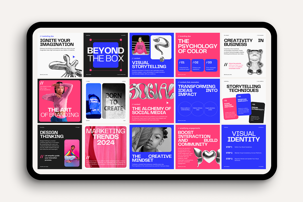 Digital Templates Instagram – Canva, a Social Media Template by Karisma Studio (Photo 9 of 9)