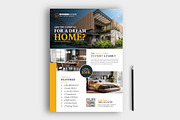 Real Estate Flyer, a Flyer Template by GraphicsBurg (Thumbnail 2 of 2)