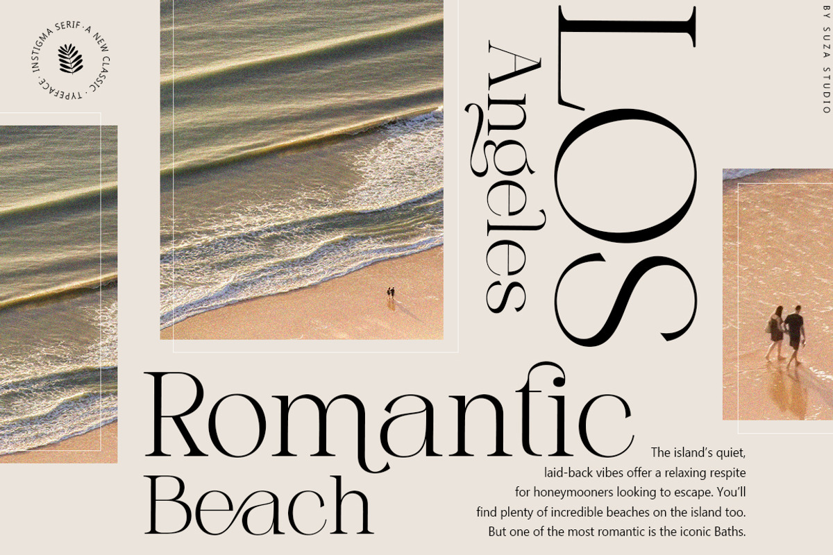 Instigma - A Modern Classic Typeface, a Serif Font by Suza Studio (Photo 7 of 11)