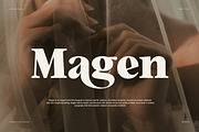 Magen Elegant Classic Serif Font, a Serif Font by Perfectype (Thumbnail 1 of 8)