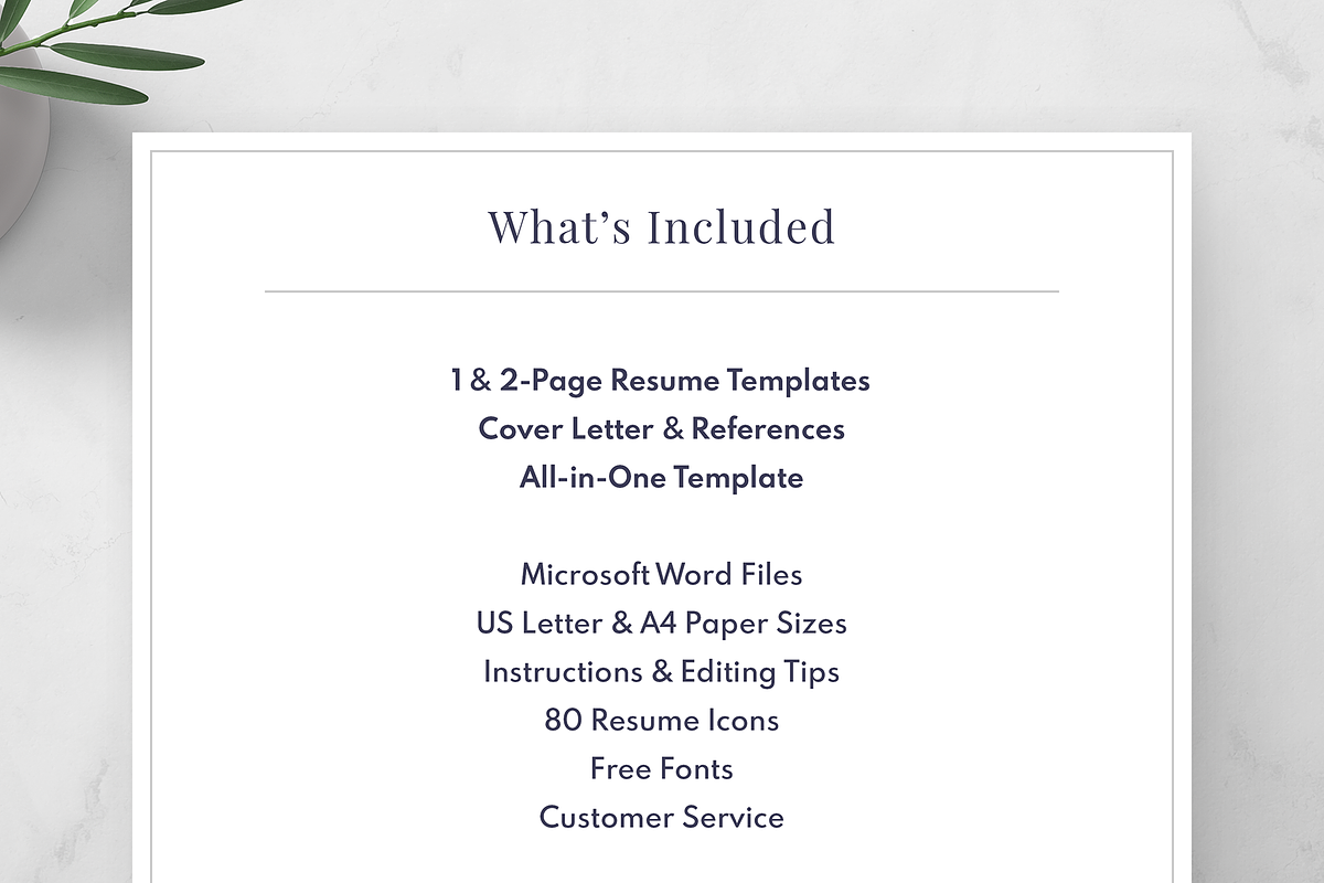Resume Template Danielle, a Resume Template by Olympia Resume (Photo 4 of 5)