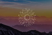 Mystic Sun Moon Logo Templates Kit, a Branding & Logo Template by Olya Creative (Thumbnail 7 of 8)