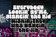WhoopieSunday - Bubble Graffiti Font, a Symbol Font by ikiiko (Thumbnail 4 of 7)