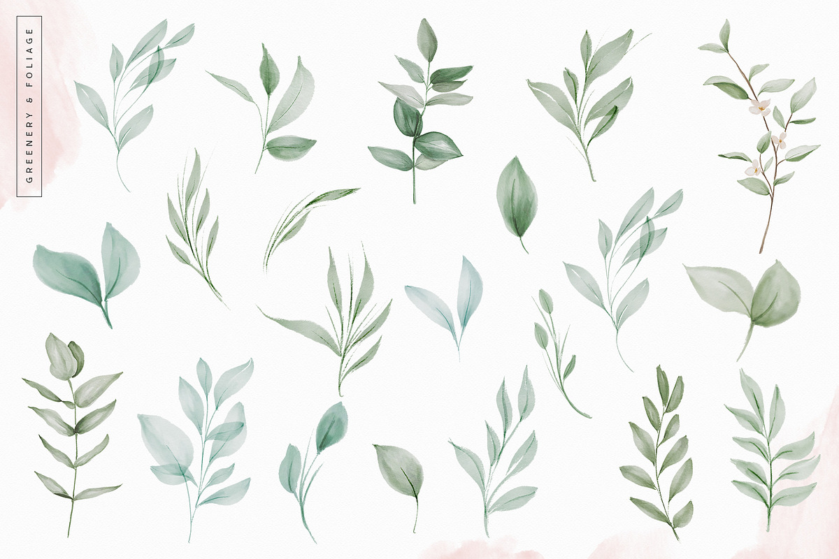 Blush & Botanica Florals, an Illustration by PrettyGrandmillennial (Photo 5 of 13)