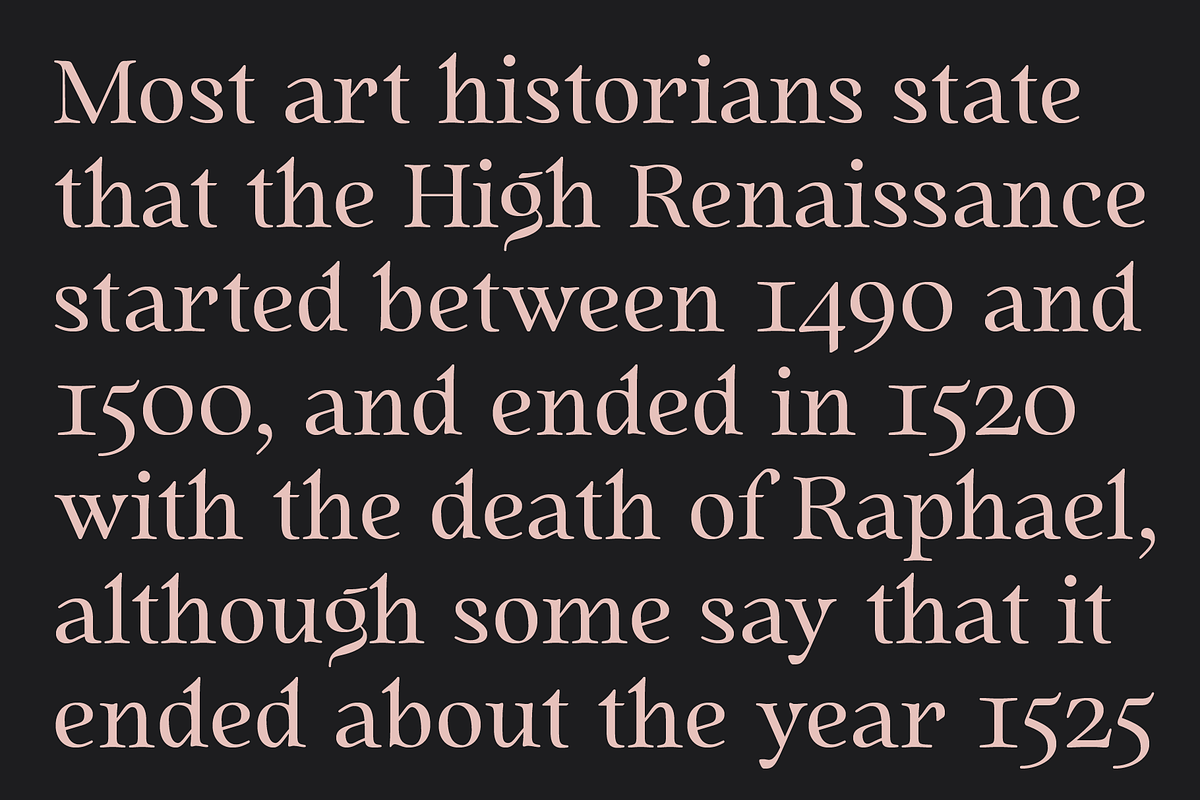 Quietism High font, a Serif Font by Michael Rafailyk (Photo 3 of 8)