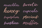 Smoochie | An Inline Script Font, a Script Font by Ayca Atalay (Thumbnail 2 of 9)