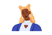 African-American women portraits set, a Person Illustration by Good Studio (Thumbnail 3 of 16)