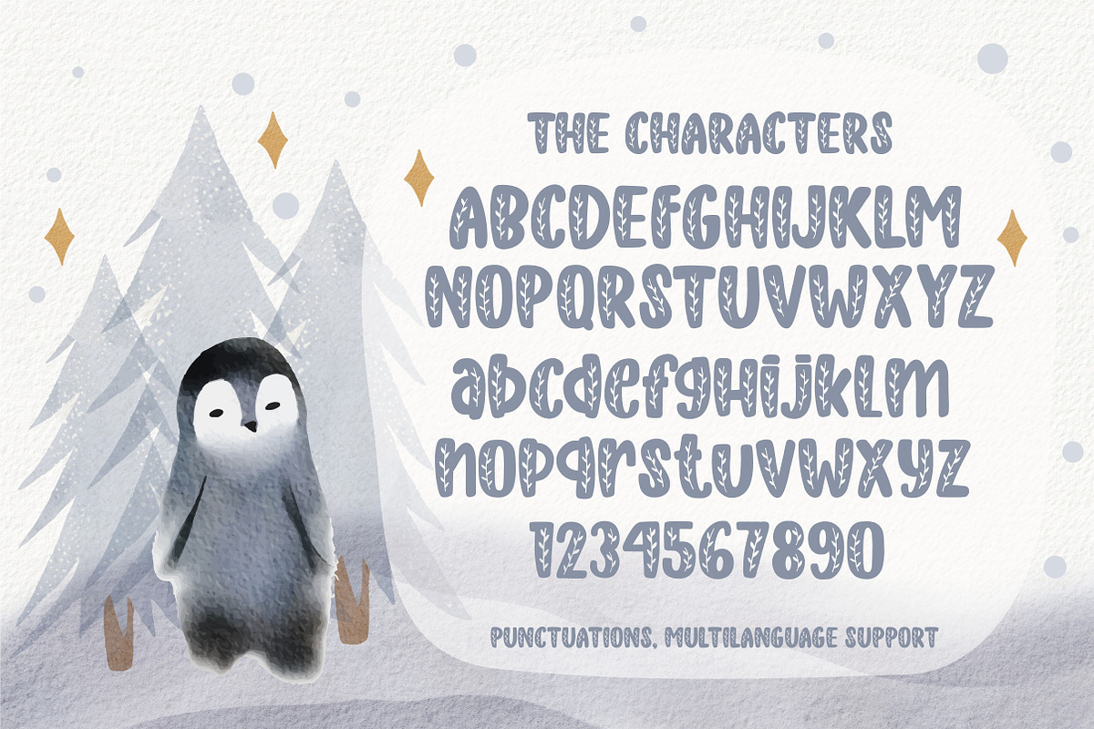 Charming Winter, a Script Font by caocastudio (Photo 2 of 3)