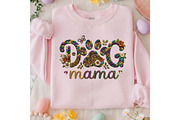 Yarn Leopard Dog Mama Png Dog Mom, an Illustration by Designking (Thumbnail 2 of 6)