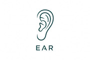 Minimal Ear Line, a Branding & Logo Template by Logocreative (Thumbnail 2 of 2)