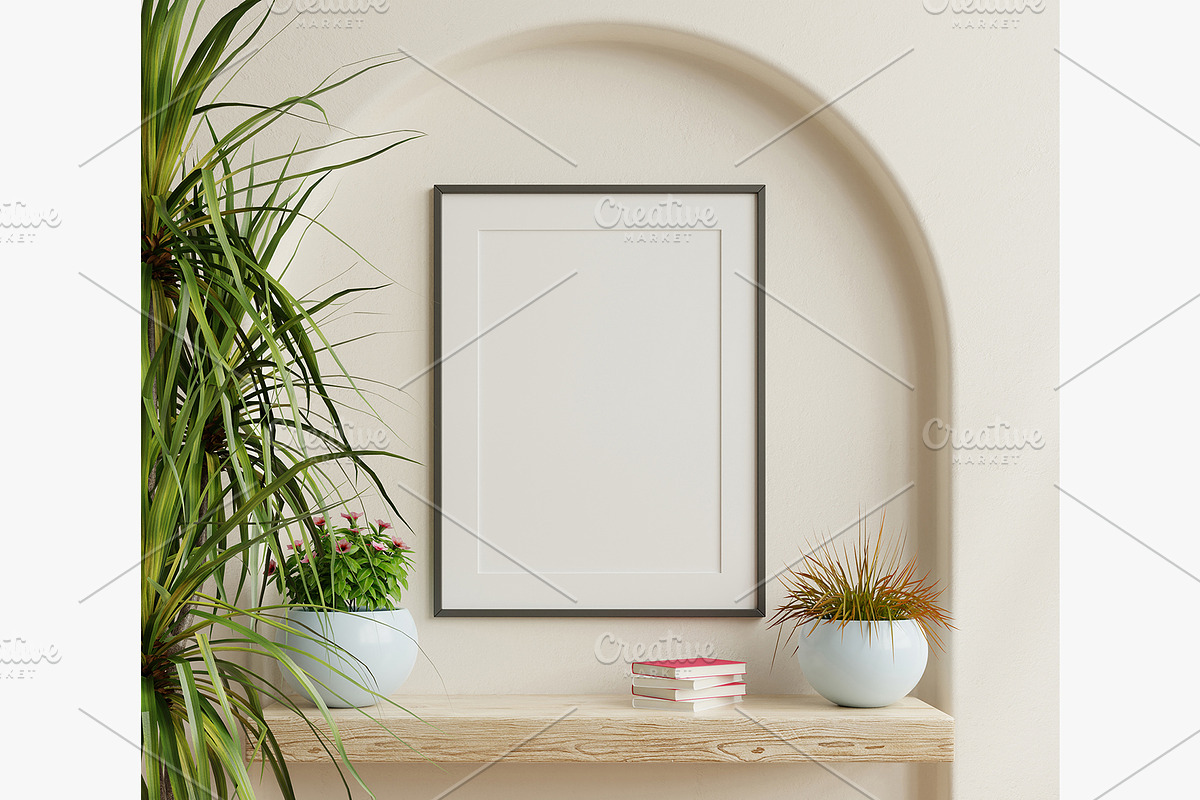 Frame picture mockup 002, a Poster Template by vanitjan (Photo 2 of 2)