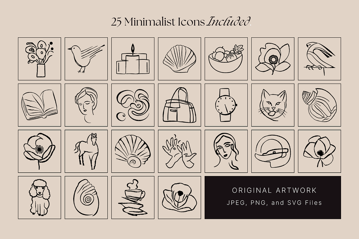 The Minimalist Template Bundle, a Social Media Template by The Flossy Finch (Photo 15 of 15)